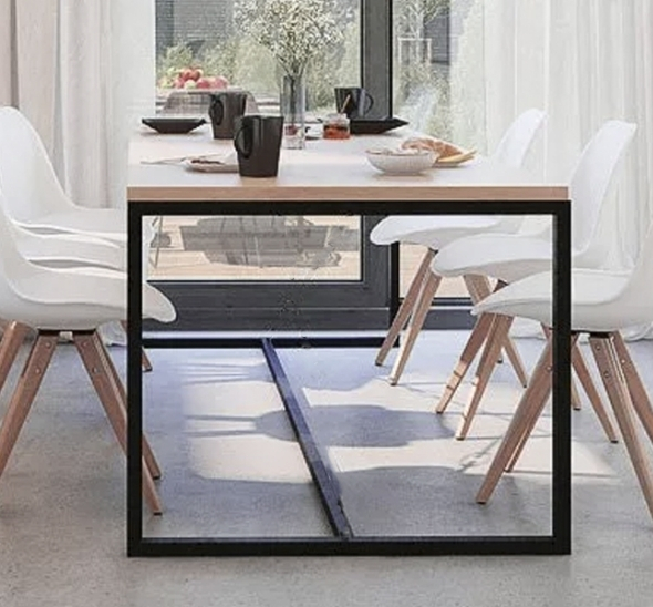 Стол деревянный LOFT Серый