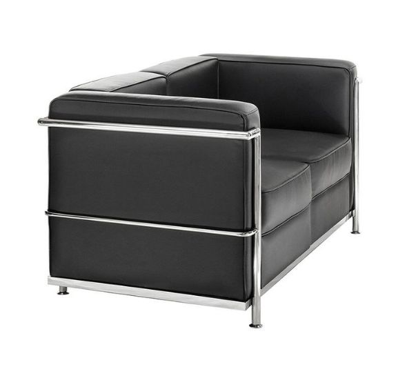 Диван Chrome двухместный черный