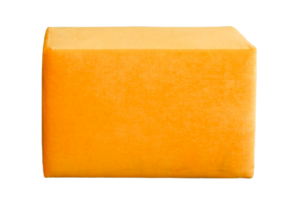 Пуфик прямоугольный Желтый