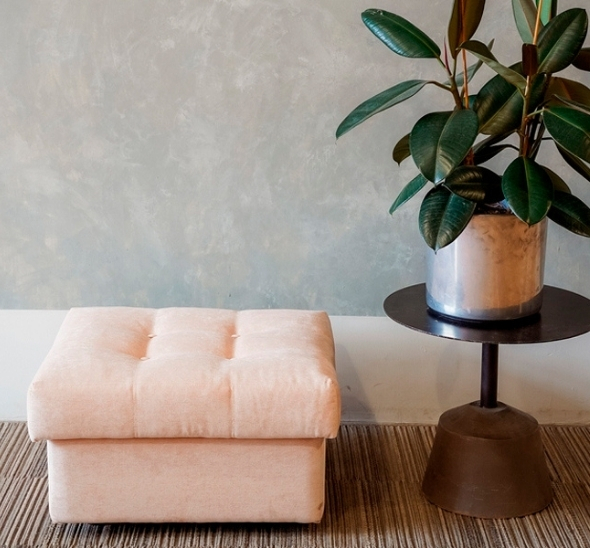 Пуфик Классик Шампань