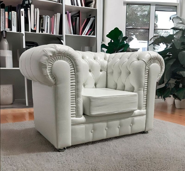 Кресло Chesterfield White