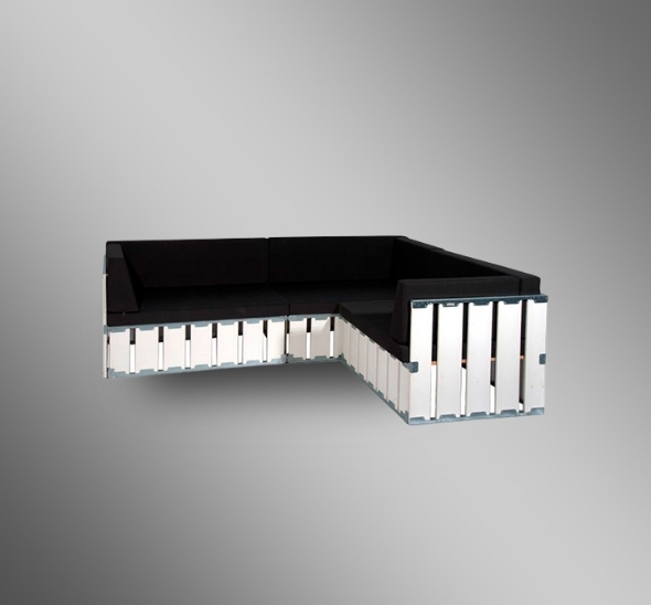 Диван модульный прямой