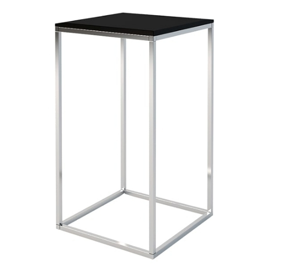 Барный стол Лаконичность с чёрной столешницей